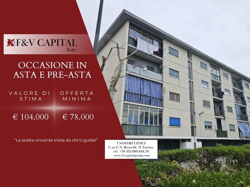 Appartamento in Vendita a Torino, 78'000&euro;, 128 m²