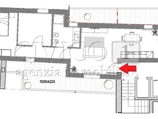Quadrilocale in Affitto a Rubano, 1'300&euro;, 85 m², con Box