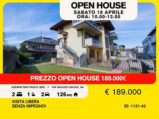 Trilocale in Vendita a Azzano San Paolo, 189'000&euro;, 126 m²