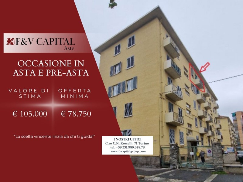 Quadrilocale in Vendita a Torino, 78'750&euro;, 85 m²