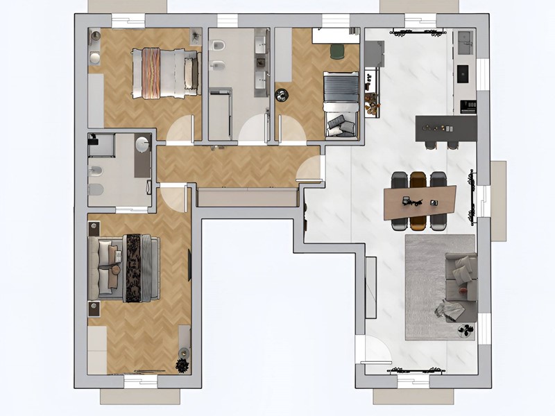 Appartamento in Vendita a Porto San Giorgio, 417'800&euro;, 100 m²