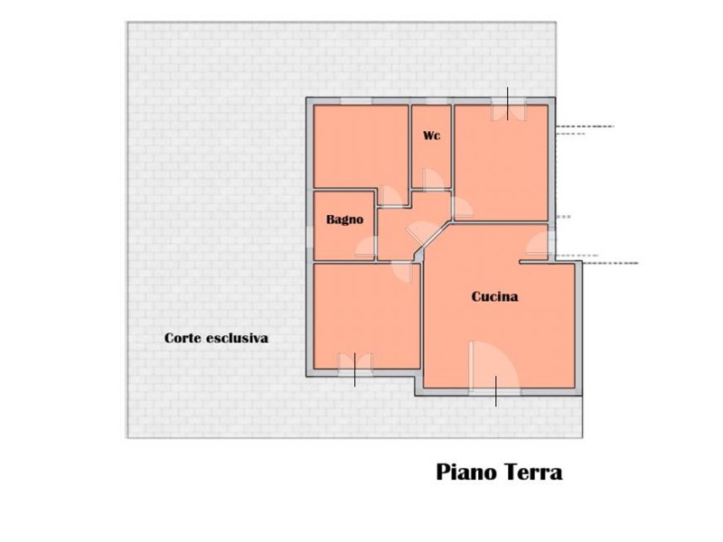 Appartamento in Vendita a Santa Vittoria in Matenano, 110'000&euro;, 98 m²