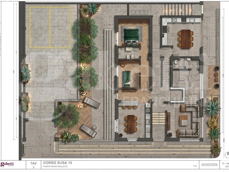 Trilocale in Vendita a Rivoli, 288'000&euro;, 80 m²
