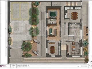 Trilocale in Vendita a Rivoli, 288'000&euro;, 80 m²