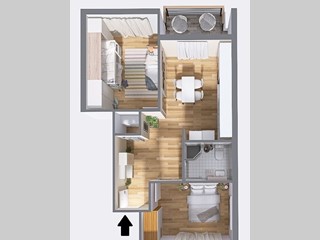 Bilocale in Vendita a Augusta, zona AGNONE BAGNI, 60'000&euro;, 51 m²