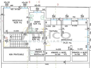 Appartamento in Vendita a Rovigo, zona Centro cittÃ, 172'000&euro;, 80 m²
