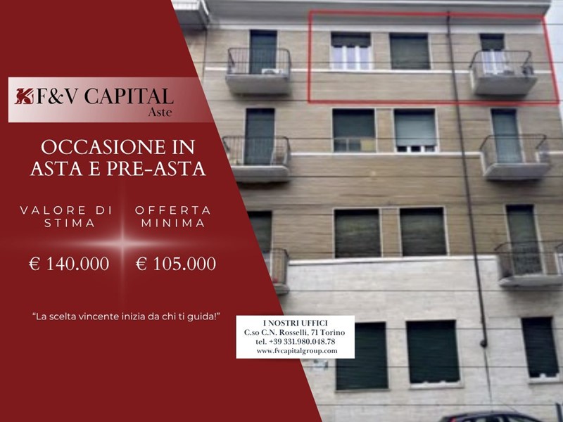 Quadrilocale in Vendita a Torino, 105'000&euro;, 98 m²