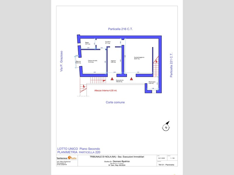 Appartamento in Vendita a Acerra, 39'000&euro;, 144 m²