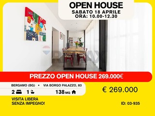 Trilocale in Vendita a Bergamo, 269'000&euro;, 138 m²