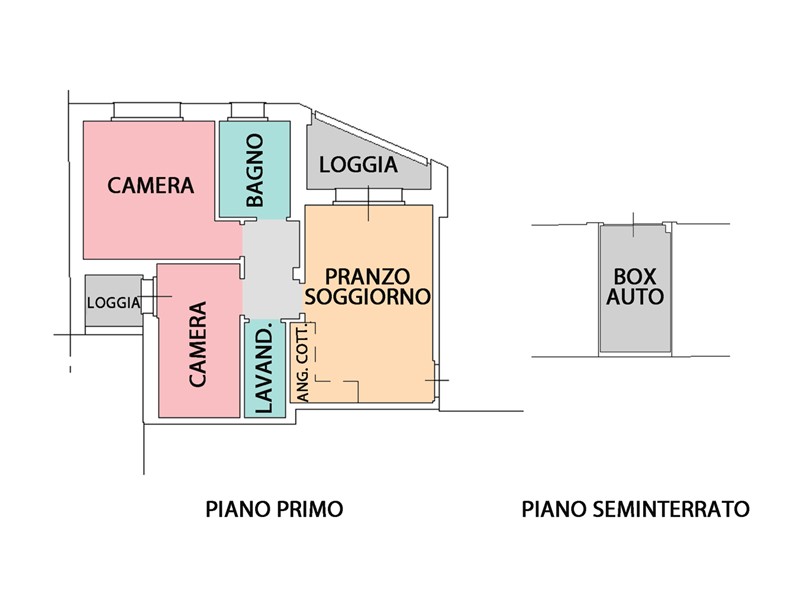 Trilocale in Vendita a Cattolica, 420'000&euro;, 81 m², arredato, con Box