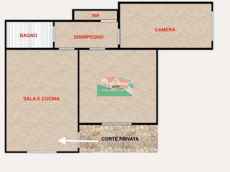 Trilocale in Vendita a Ravenna, 245'000&euro;, 65 m², arredato