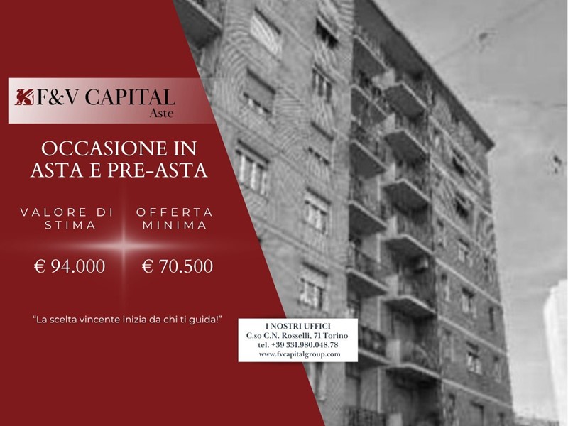 Trilocale in Vendita a Torino, 70'500&euro;, 90 m²