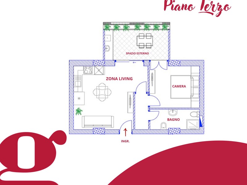 Bilocale in Vendita a Milazzo, 155'000&euro;, 49 m²