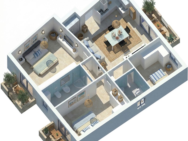 Quadrilocale in Vendita a Gaeta, 325'000&euro;, 103 m²