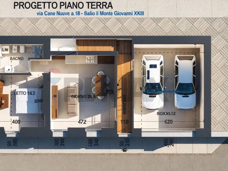 Bilocale in Vendita a Sotto il Monte Giovanni XXIII, 115'000&euro;, 63 m²