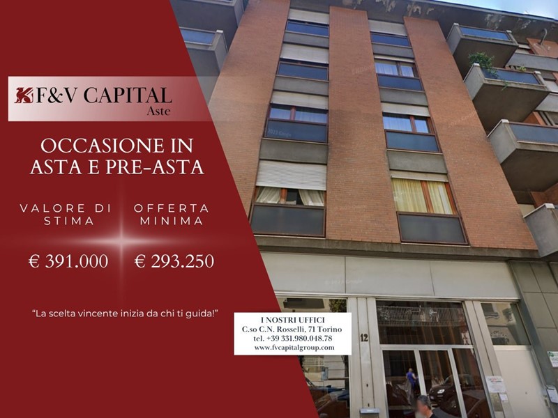 Appartamento in Vendita a Torino, 293'250&euro;, 148 m²