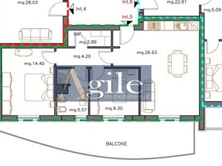 Trilocale in Vendita a Sant'Egidio alla Vibrata, 134'000&euro;, 84 m²