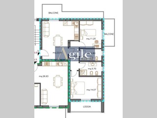 Trilocale in Vendita a Sant'Egidio alla Vibrata, 140'000&euro;, 88 m²