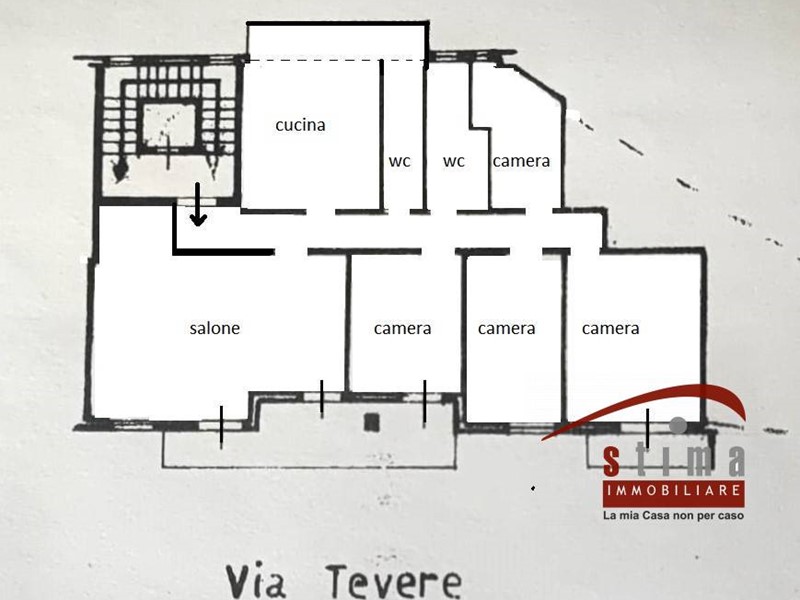 Appartamento in Vendita a Siracusa, 190'000&euro;, 170 m²