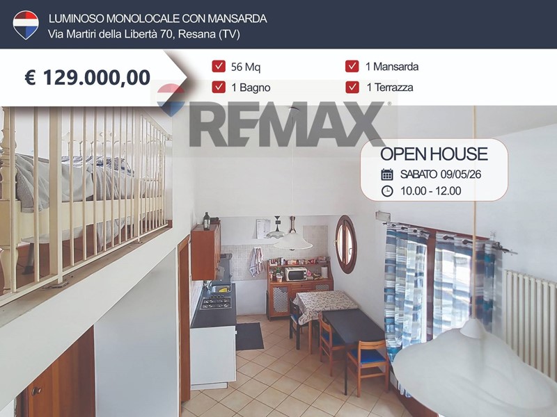 Trilocale in Vendita a Resana, 129'000&euro;, 56 m²