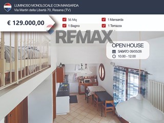 Trilocale in Vendita a Resana, 129'000&euro;, 56 m²