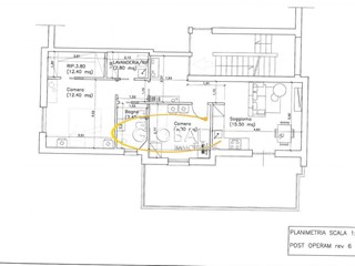 Trilocale in Vendita a Roma, 179'000&euro;, 70 m²