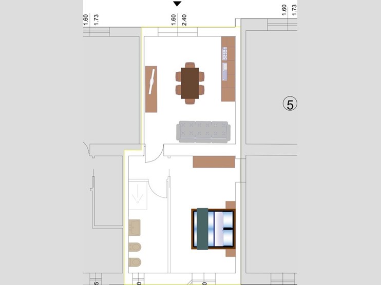 Bilocale in Vendita a Cagliari, 230'000&euro;, 40 m²
