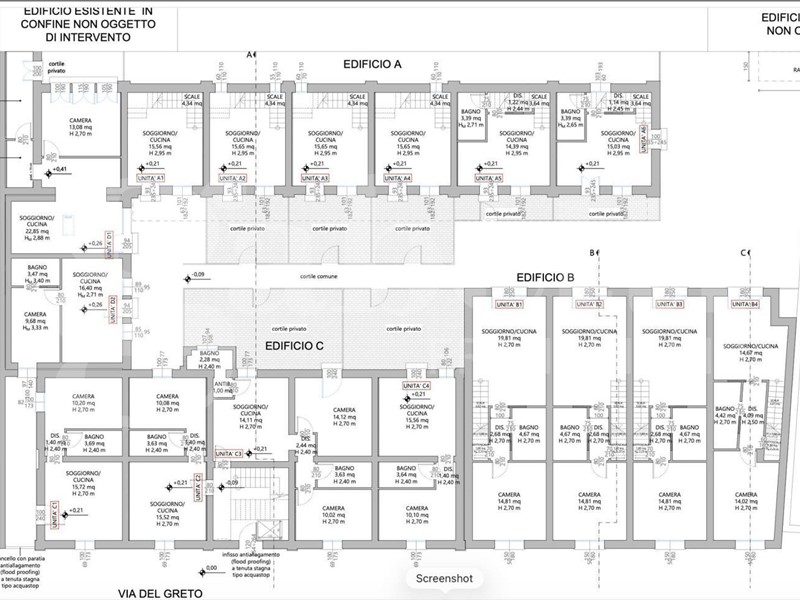 Trilocale in Vendita a Bologna, 235'000&euro;, 75 m²