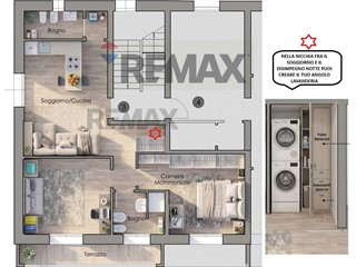 Trilocale in Vendita a San Mauro Pascoli, 230'000&euro;, 81 m²