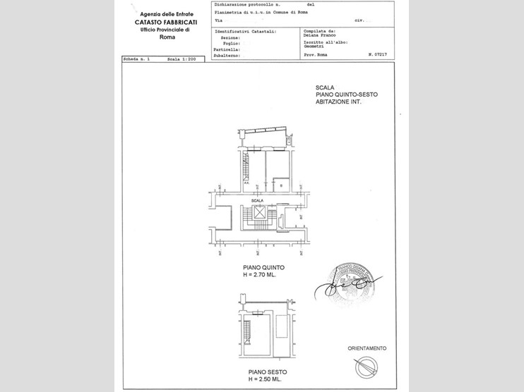 Attico in Affitto a Roma, 1'200&euro;, 89 m², con Box