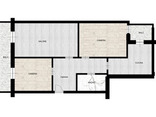 Appartamento in Vendita a Genova, 99'000&euro;, 105 m², con Box