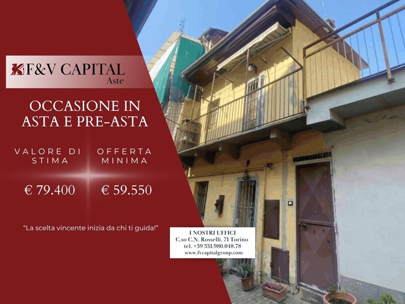 Bilocale in Vendita a Torino, 59'550&euro;, 124 m²