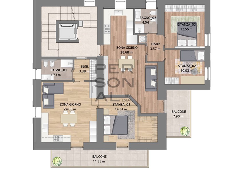 Quadrilocale in Vendita a Aldeno, 196'000&euro;, 57 m²