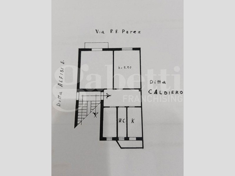 Bilocale in Vendita a Palermo, 75'000&euro;, 60 m²