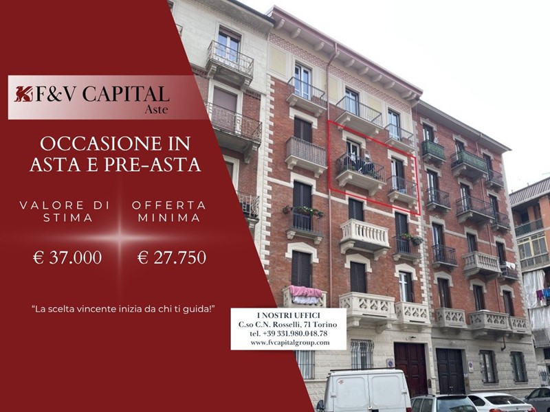 Trilocale in Vendita a Torino, 27'750&euro;, 58 m²