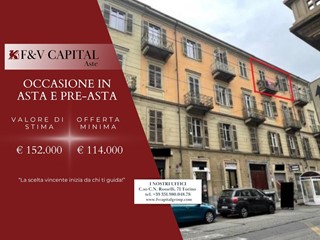 Trilocale in Vendita a Torino, 114'000&euro;, 70 m²