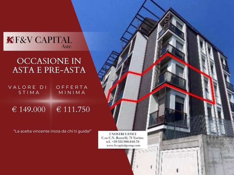 Trilocale in Vendita a Moncalieri, 111'750&euro;, 