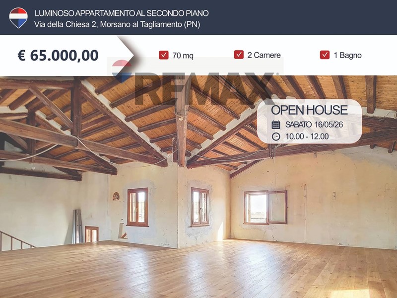 Trilocale in Vendita a Morsano al Tagliamento, 65'000&euro;, 70 m²