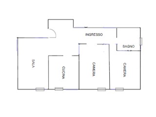 Quadrilocale in Vendita a Bologna, 319'000&euro;, 100 m²
