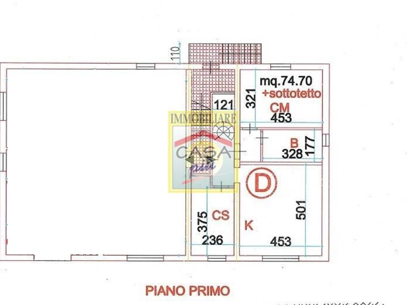 Trilocale in Vendita a Cascina, 180'000&euro;, 80 m²