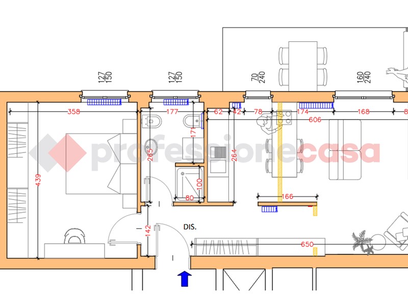 Bilocale in Vendita a Arona, 240'000&euro;, 55 m²