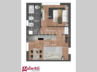 Bilocale in Vendita a Bologna, 180'000&euro;, 50 m²
