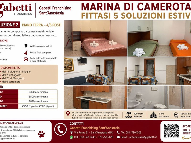 Appartamento in Affitto a Camerota, 80 m²