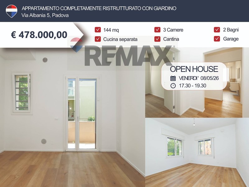 Appartamento in Vendita a Padova, 478'000&euro;, 144 m²