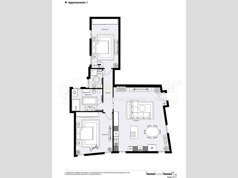 Trilocale in Vendita a Volta Mantovana, 260'000&euro;, 137 m²