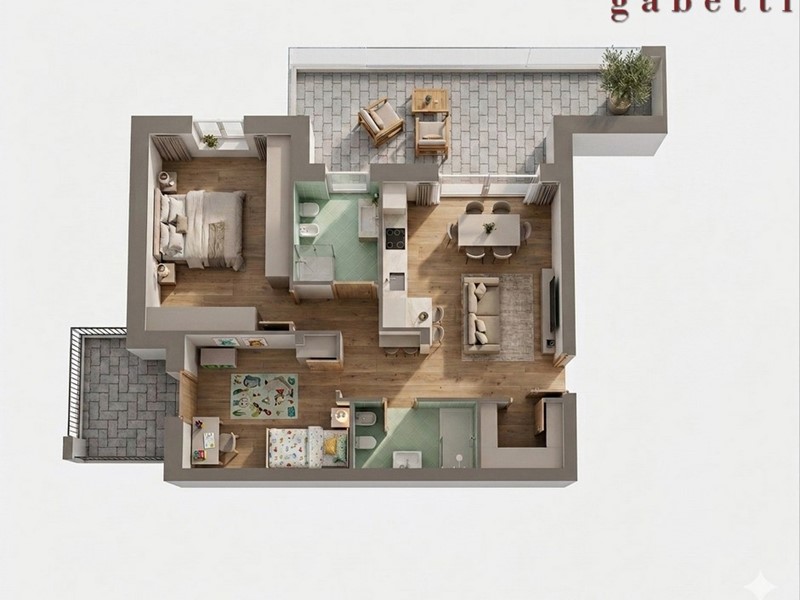 Trilocale in Vendita a Magenta, 371'000&euro;, 117 m²