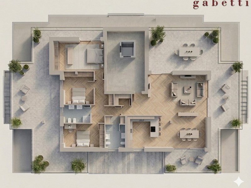 Attico in Vendita a Magenta, 328 m²