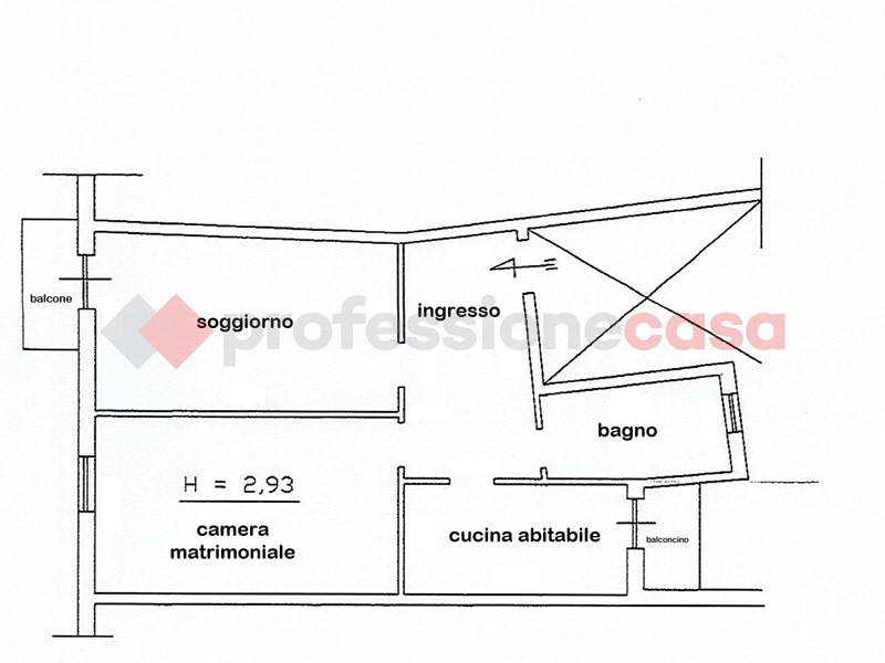 Bilocale in Vendita a Milano, 450'000&euro;, 67 m², arredato