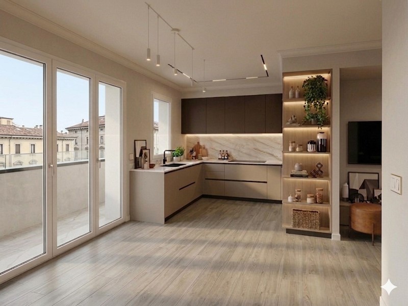 Trilocale in Vendita a Inveruno, 98 m², con Box