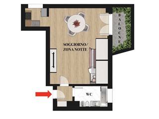 Monolocale in Vendita a Milano, 145'000&euro;, 30 m²